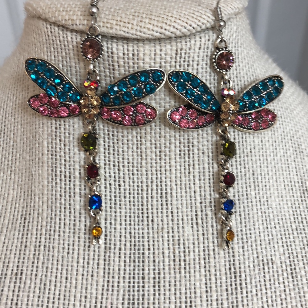Dragonfly earrings